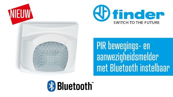Finder Bluetooth PIR bewegins- en aanwezigheidsmelder