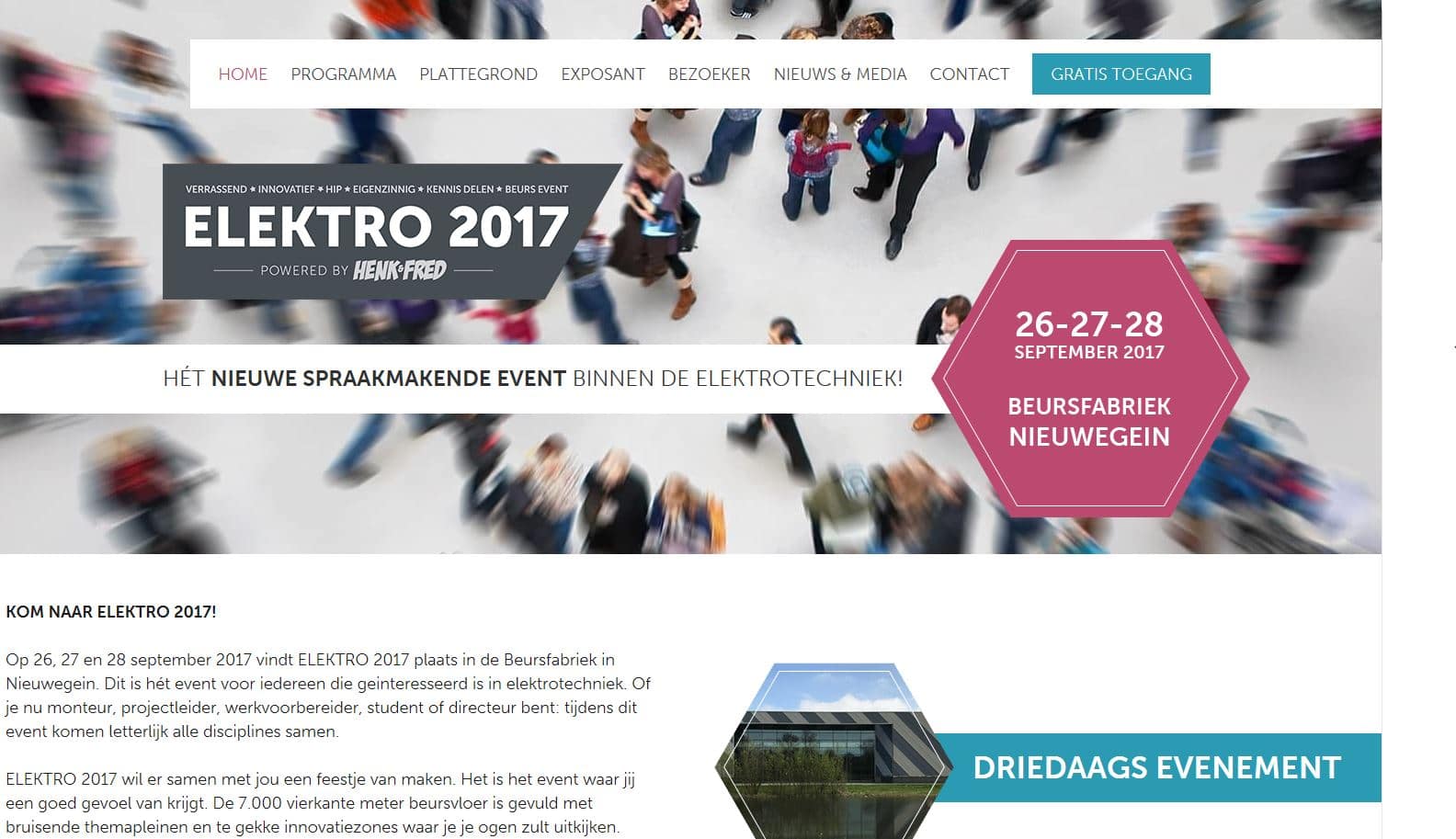 Website elektro 2017