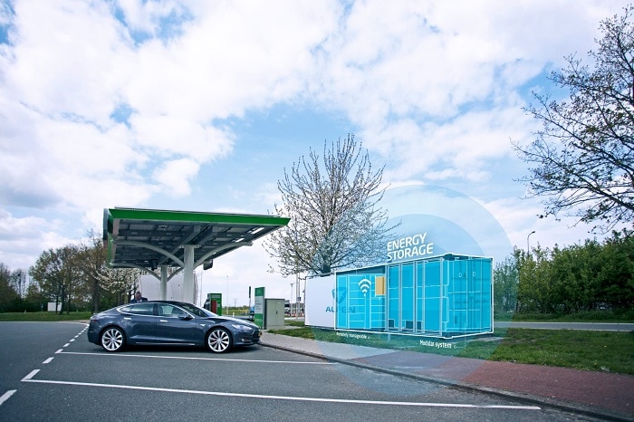 snellaadstation Haarrijn A2 Amsterdam Stedin MisterGreen Electric LeaseAlfen B