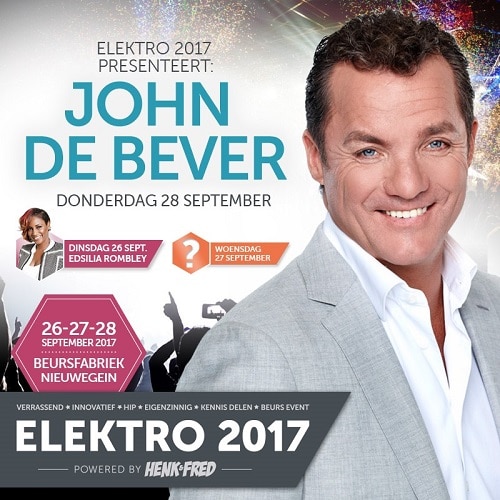 John de Bever op ELEKTRO 2017 - Powered by Henk & Fred
