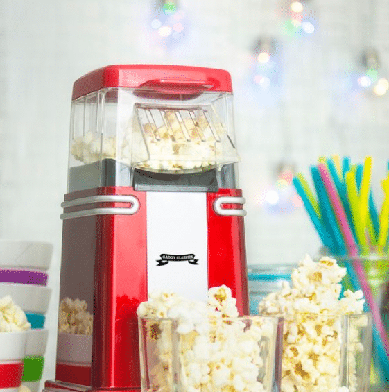 Retro Mini Popcorn Machine