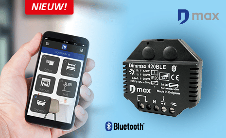 Dmax LED dimmer met bluetooth