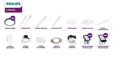 Philips Ledinaire LED-oplossingen