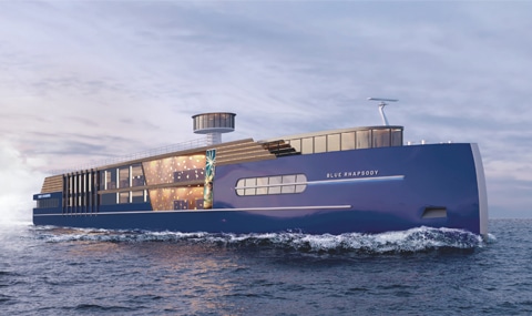 nieuwe TU boot Blue Rhapsody