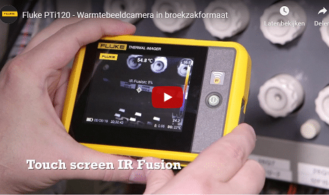 Fluke PTi120 pocket warmtebeeldcamera