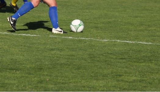 Houten voetbalstadion
