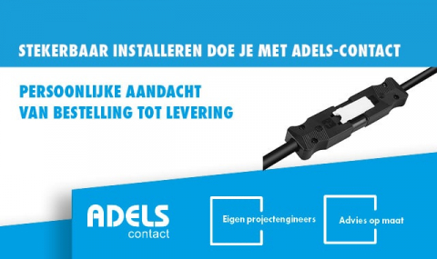 Adels-Contact stekerbaar installeren