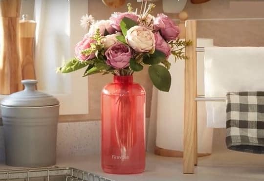 Firevase blusapparaat in vorm van vaas