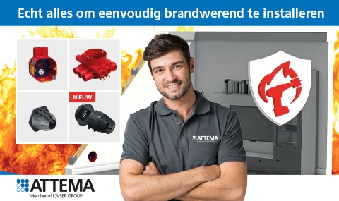 Attema brandwerend installeren