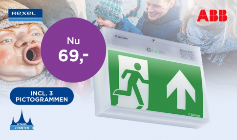 noodverlichtingsarmatuur scherp geprijsd