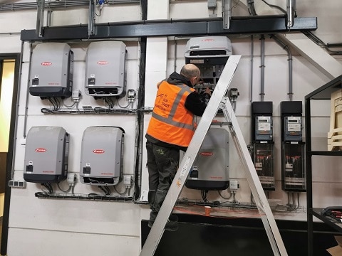 Scope 12 inspectie zonnestroominstallatie