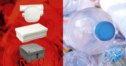 ABB gerecycled kunststof