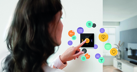 Niko Home control voor traditionele bekabeling