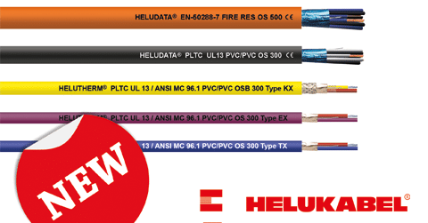 nieuwe instrumentatie- en thermokoppelverlengkabels Helukabel