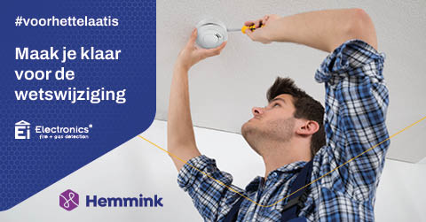 Rookmelders verplicht elke verdieping