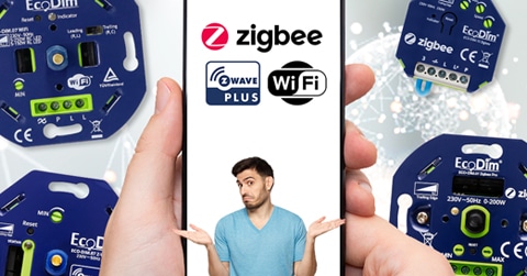 ecodim zigbee zwave wifi