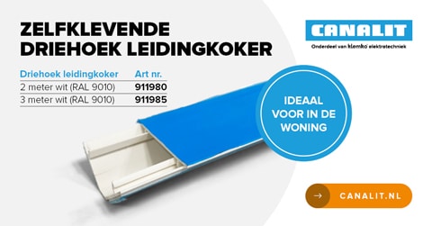 canalit driehoek leidingkoker