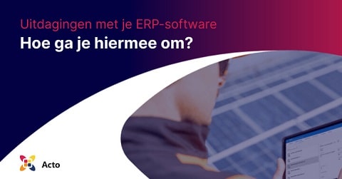 Acto ERP software
