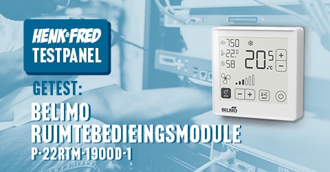 Belimo ruimtebedieningsmodule getest