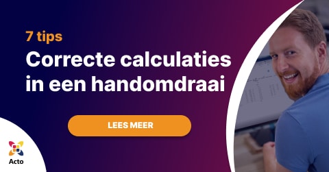 Correcte calculaties in een handomdraai