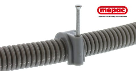 Mepac Flexbuis-spijkerclip 16/19mm