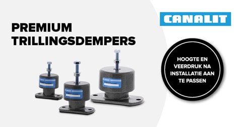 Trillingsdempers van Canalit
