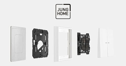 JUNG HOME batterijgevoede tasters