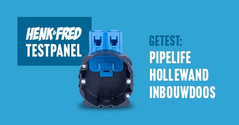 Getest: Pipelife hollewand inbouwdoos