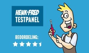 Beoordeling Henk & Fred testpanel 4,5 ster